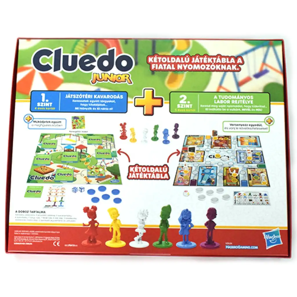 Cluedo Junior 2v1 stolová hra - Hasbro kép 2