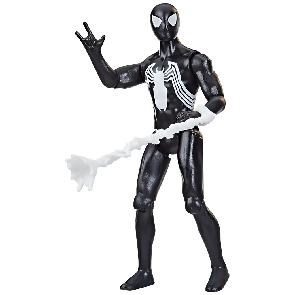 Marvel: Spider-Man - Symbiote Suit Čierny Spider-Man akčná figúrka 10 cm - Hasbro kép 2