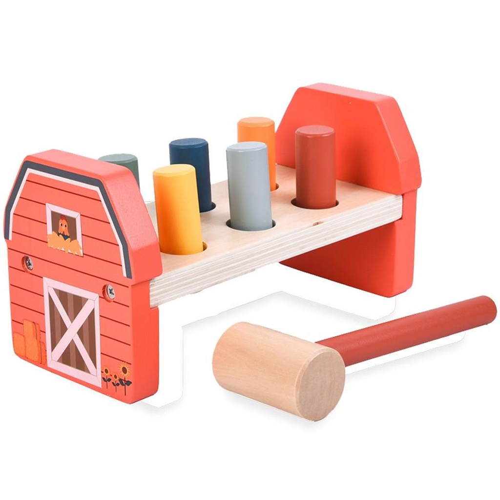 Luna: Drevený domček s kladivkom – rozvojová hra kép 2