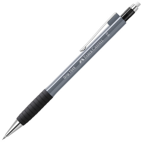 Faber-Castell: Grip 1345 pentelka v sivej farbe 0,5mm