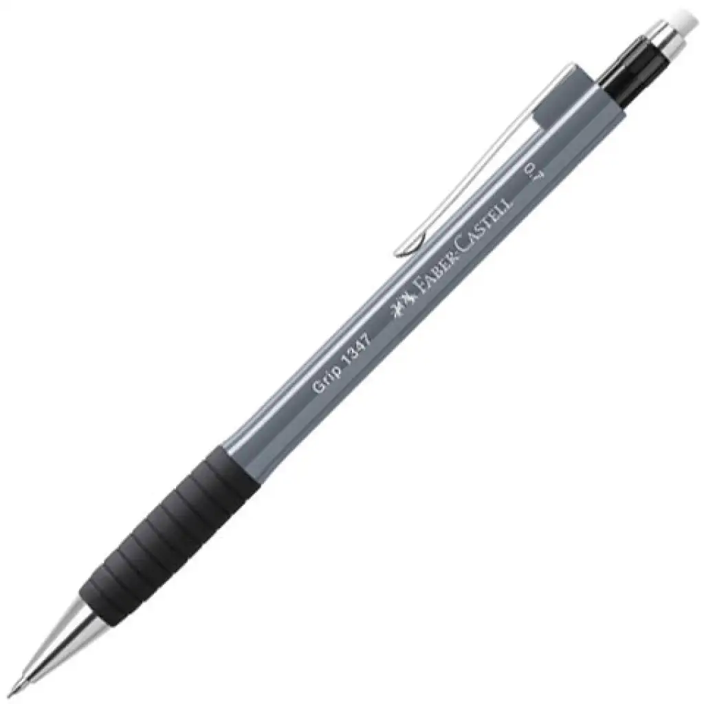 Faber-Castell: Grip 1347 pentelka 0,7mm v sivej farbe