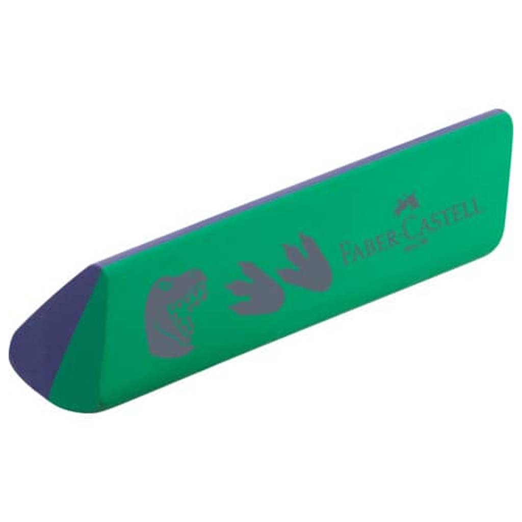 Faber-Castell: Trojuholníková guma s dinosaurom 1 ks kép 2