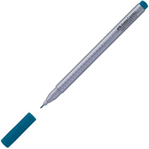 Faber-Castell: Grip Finepen rostirón 0,4mm-es kobalt türkiz kép 1