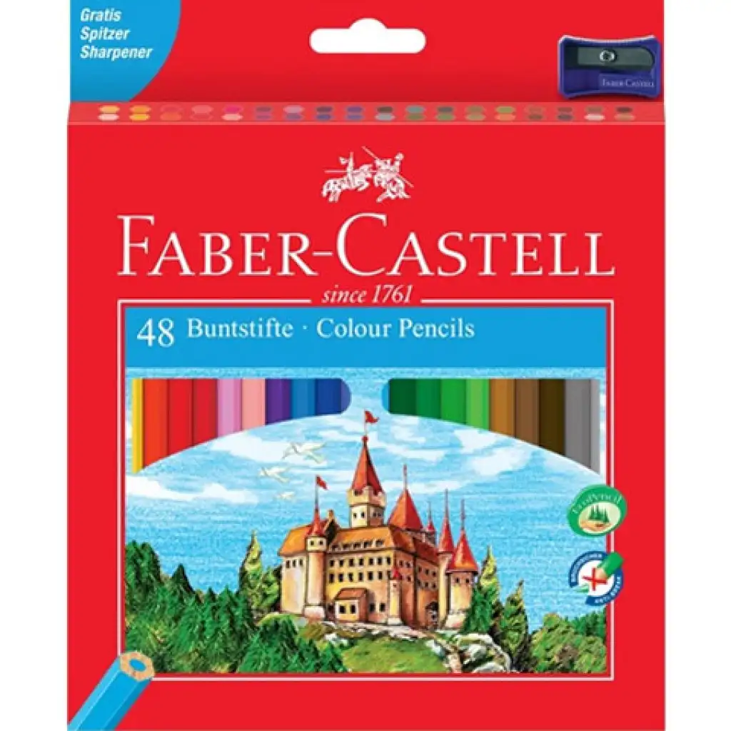 Faber-Castell:  Set farebných ceruziek 48 ks