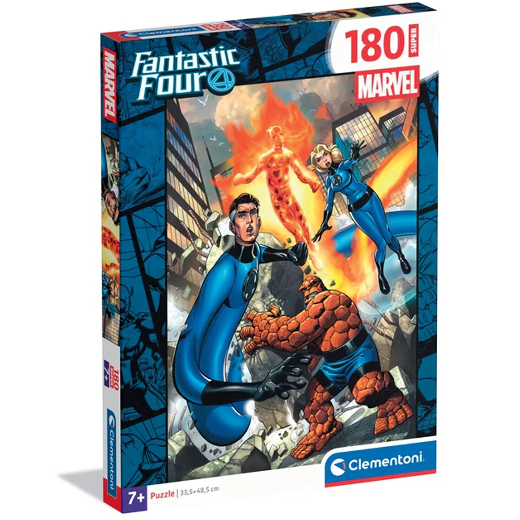 Fantastická štvorka 180-dielne Super Puzzle - Clementoni