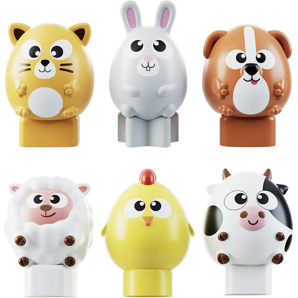 Carotina baby: Farma zvieratkové vkladacie puzzle - Lisciani kép 2