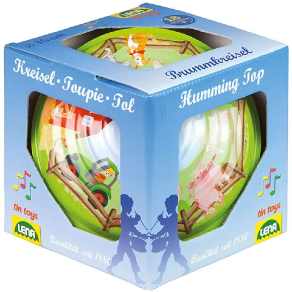 LENA: Farma kovový vlk 16cm