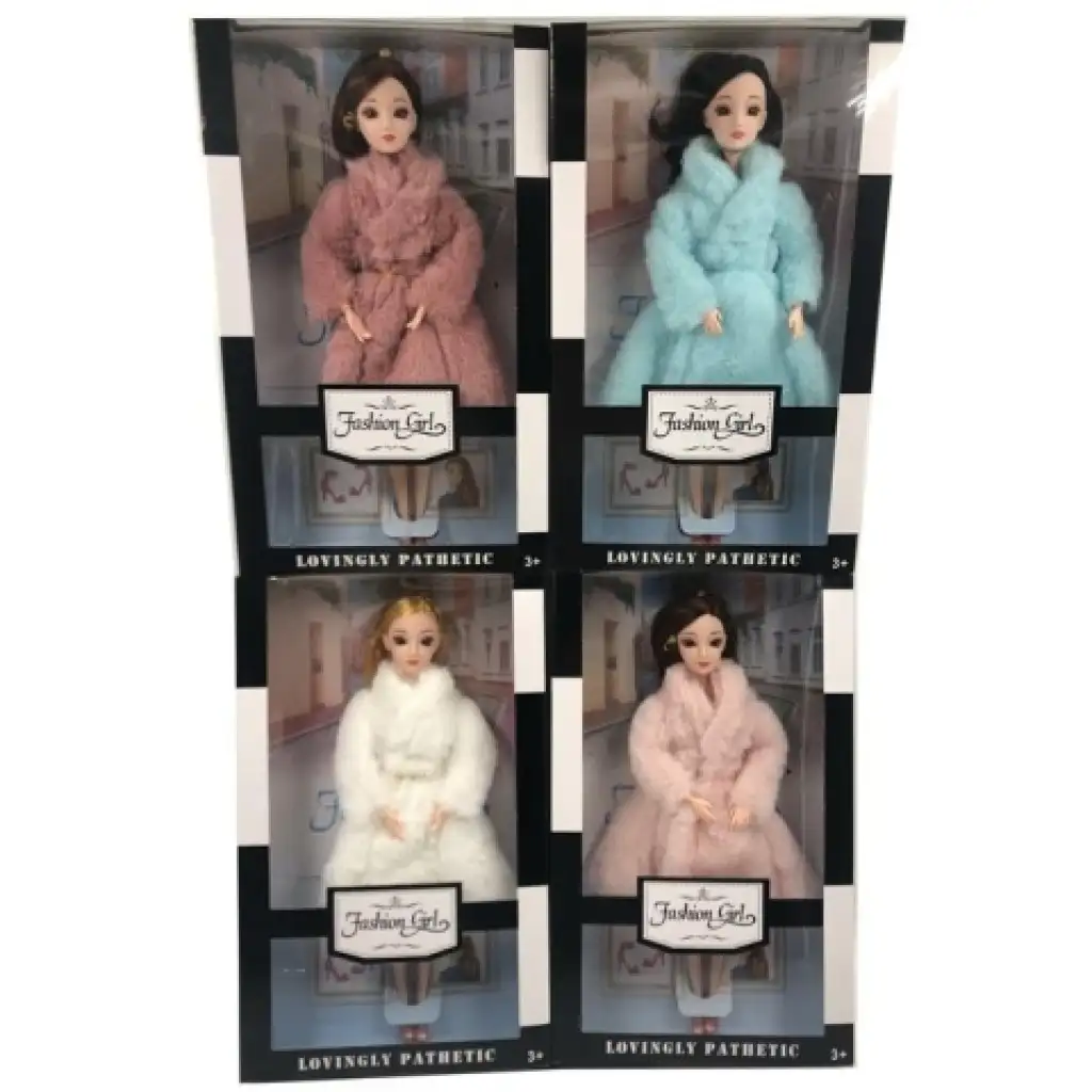 Fashion Girl baba szőrme kabátban több változatban kép 1