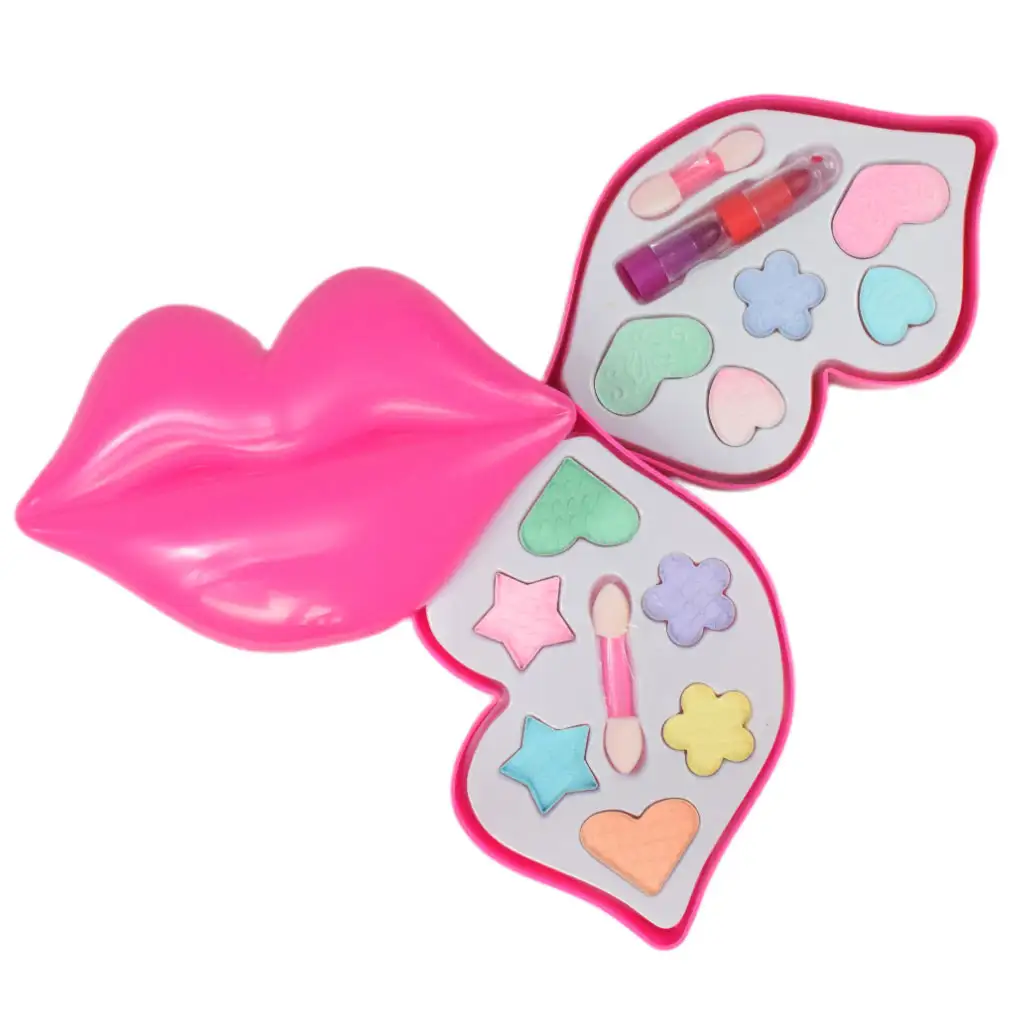 Fashion Make Up: Dvojposchodová mejkap paleta v tvare úst kép 3