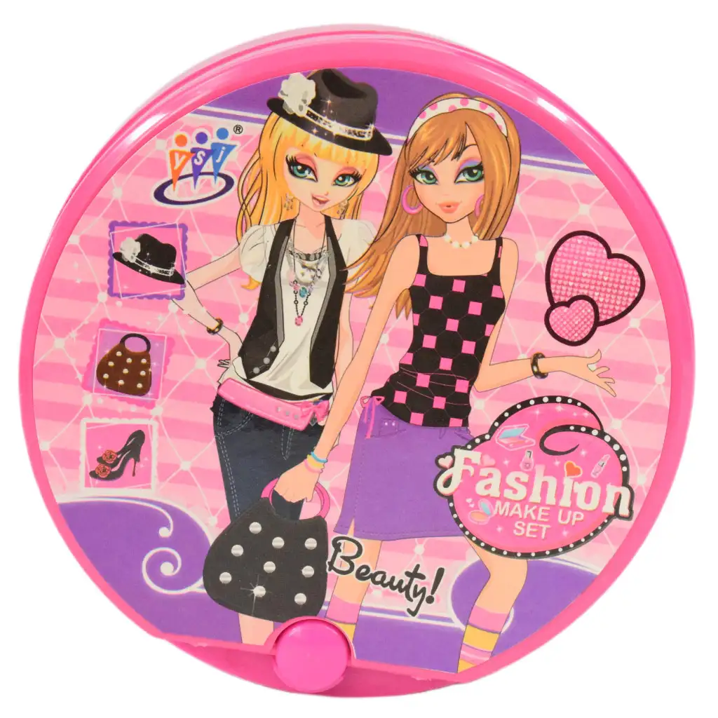 Fashion Make Up: Okrúhly dvojposchodový mejkap set kép 5
