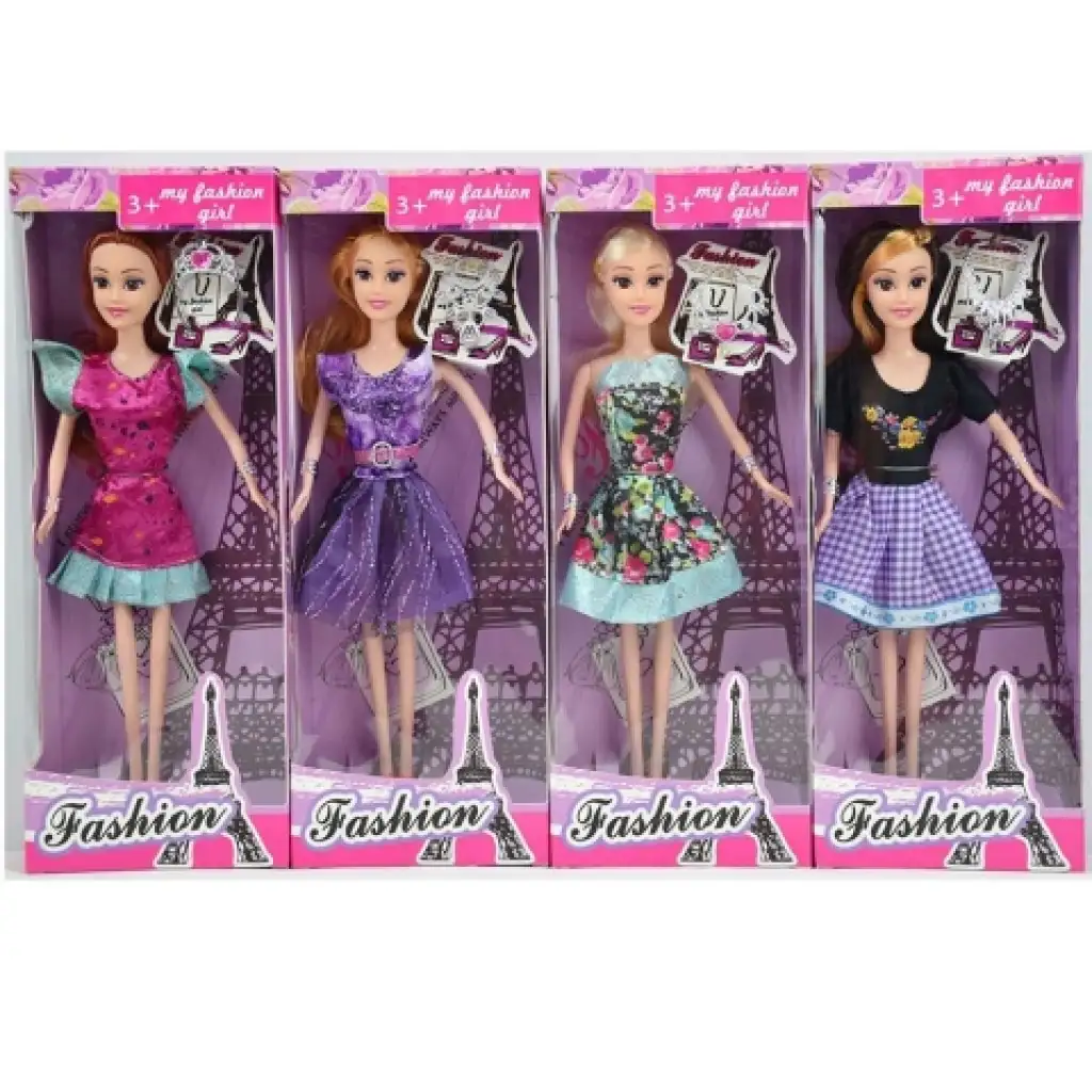 Fashion Girl: Paris módna bábika 30 cm rôzne druhy