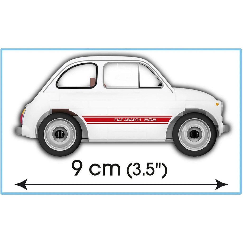 COBI: Stavebnica Fiat Abarth 595 (24524) kép 4