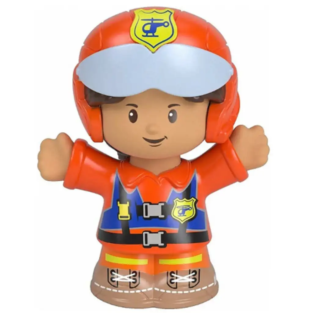 Fisher-Price: Little People Louis pilot figúrka - Mattel