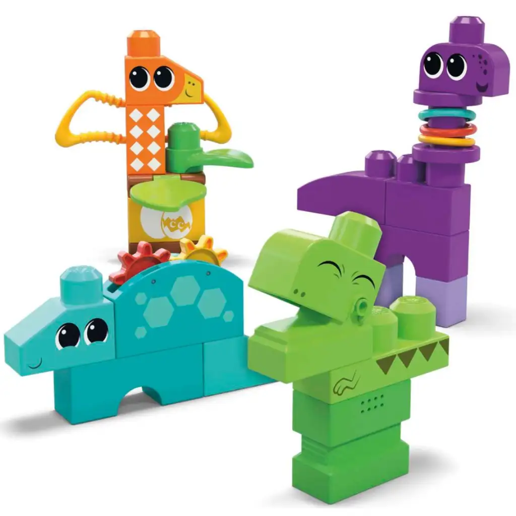 Fisher-Price: Dinosaurus stavebnica 24ks - Mega Bloks kép 2
