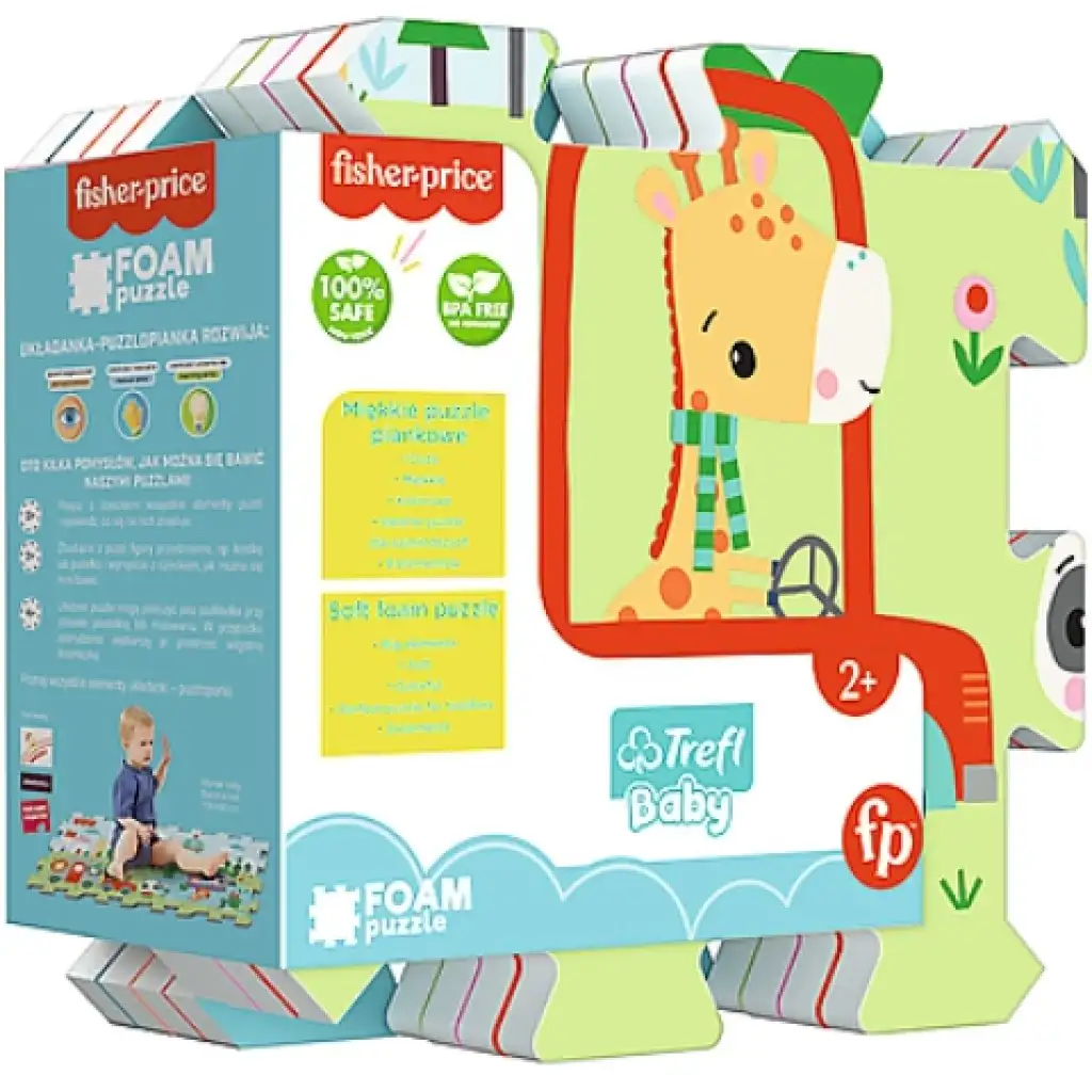 Fisher-Price Smile penové puzzle - Terfl