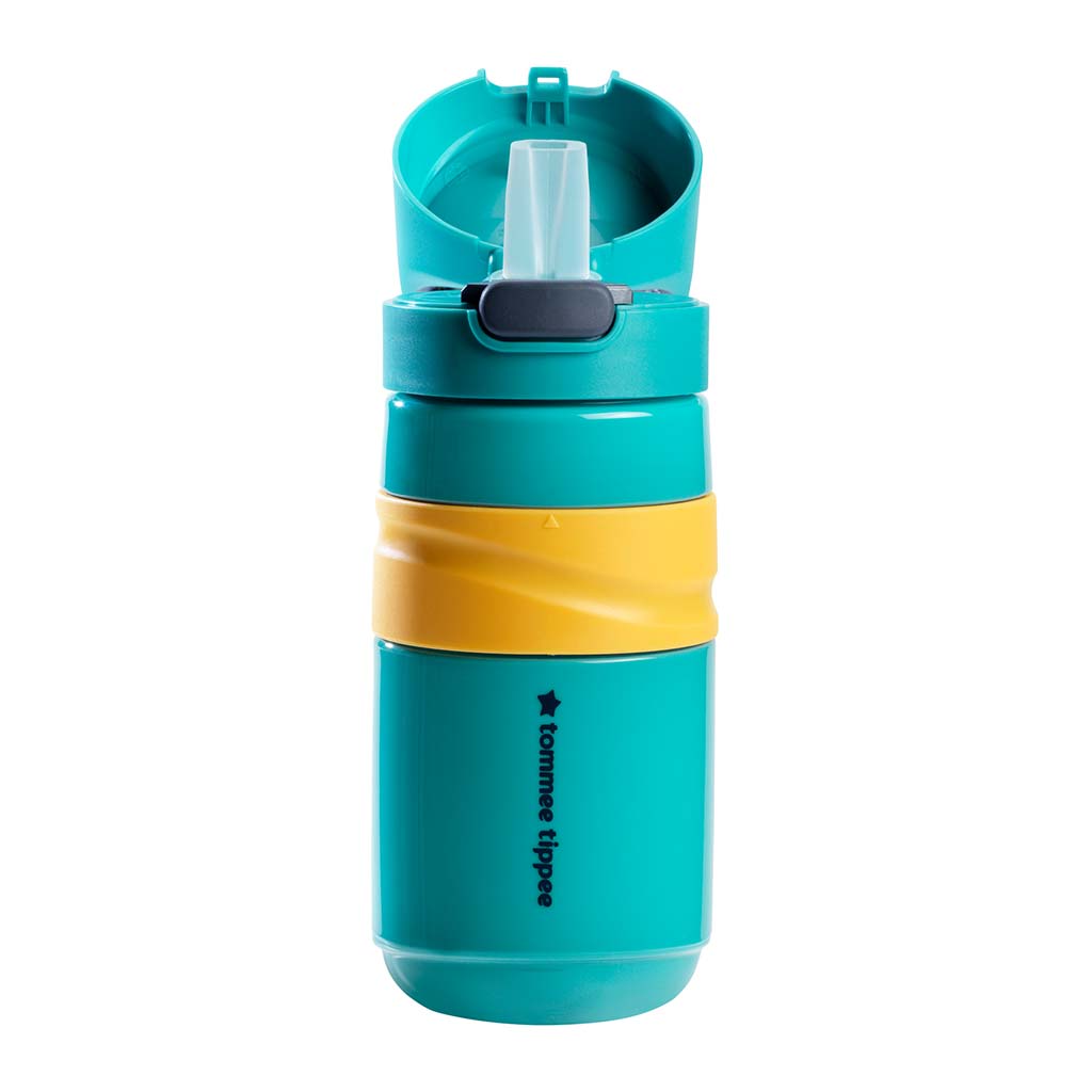 Tommee Tippee: Superstar Flip top slamka pohár so slamkou, modrá farba, 500 ml (18 mesiacov+) kép 2