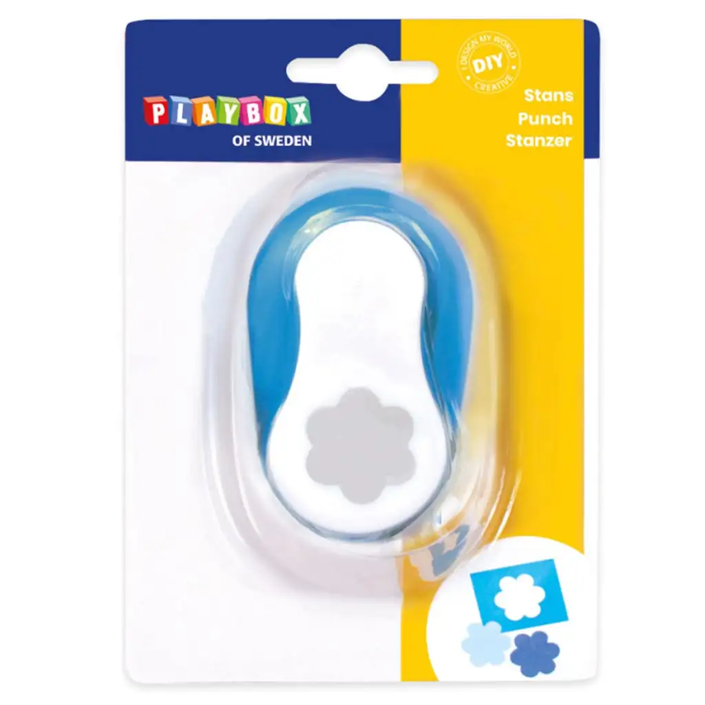 PlayBox: Formalyukasztó virágos 2,5cm kép 1
