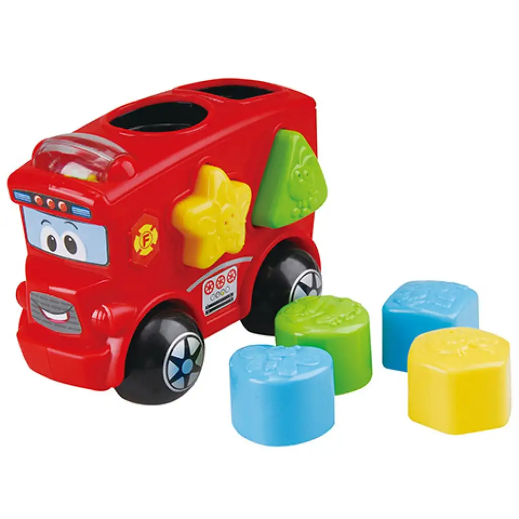 Playgo: Formaválogató tűzoltóautó kép 2