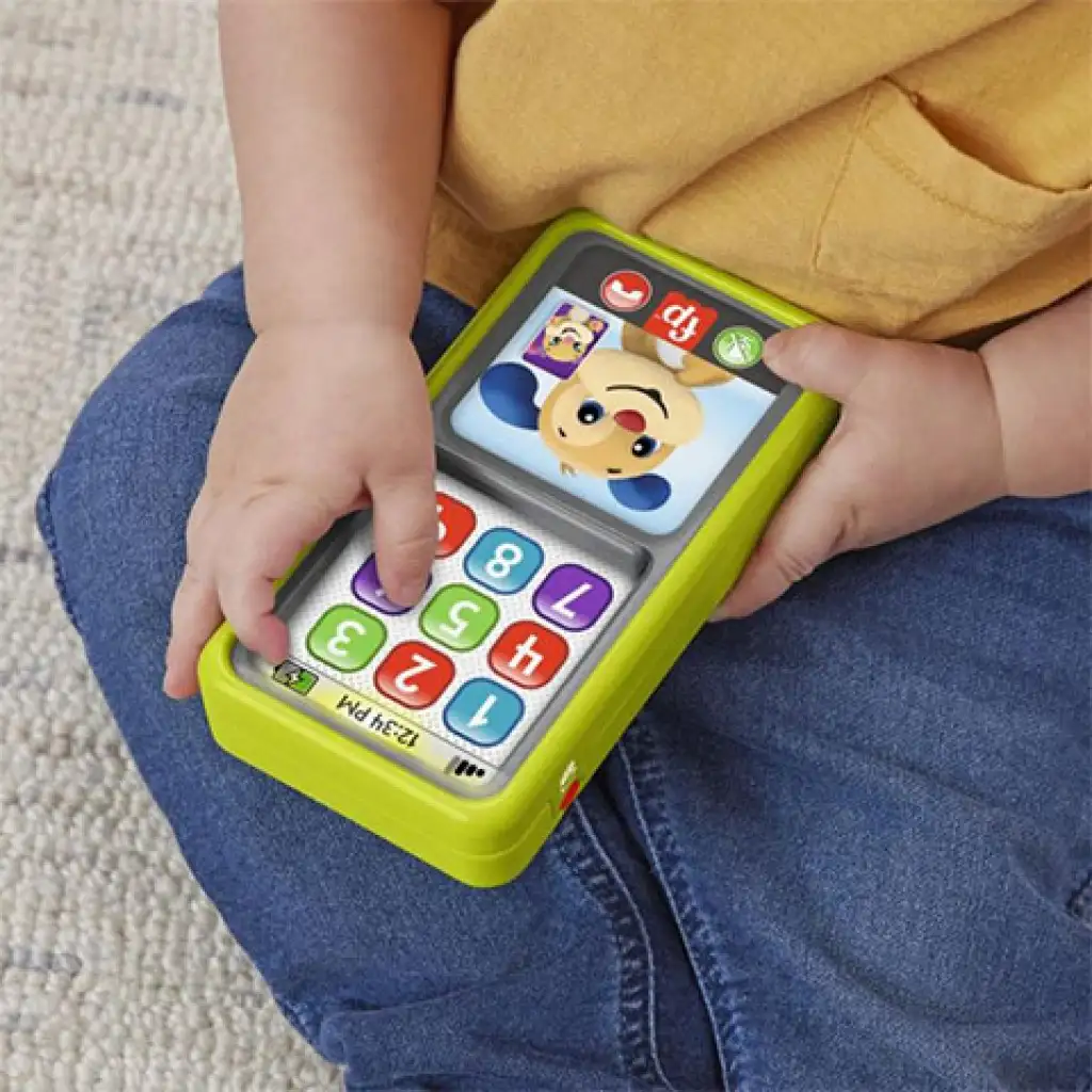 Fisher Price: 2 az 1-ben Tanuló Okostelefon - Mattel kép 3