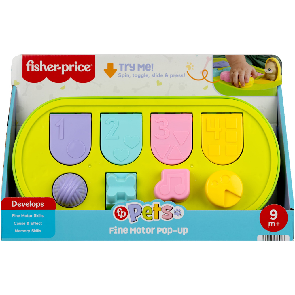 Fisher Price: Vyskakovacia hra so zvieratkami - Mattel