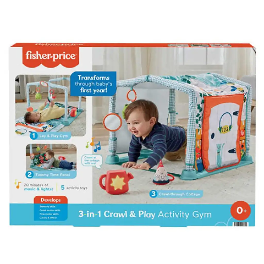 Fisher-Price: Átalakítható édes otthon játszószőnyeg - Mattel kép 1