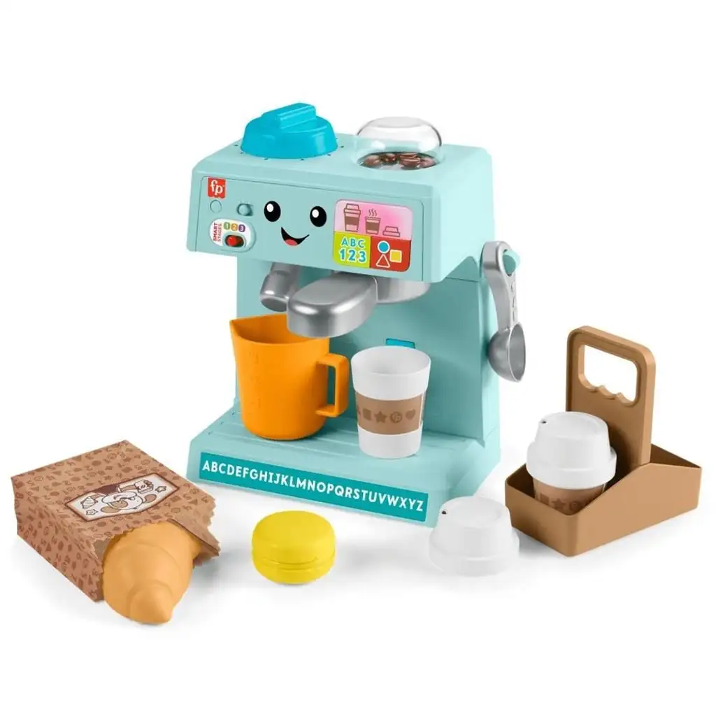 Fisher-Price: Kacagj és Fejlődj Babarista Kávéfőző - Mattel kép 3