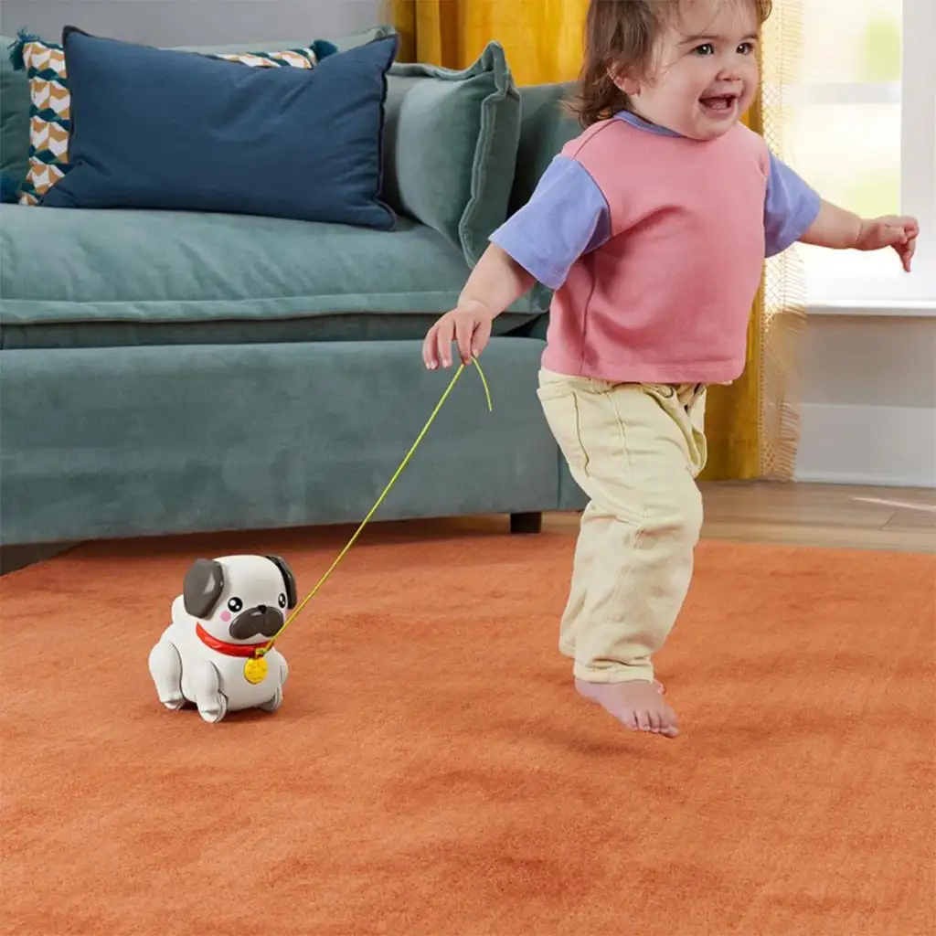Fisher-Price: Kis kedvencek foglalkoztató Sétáltató Mopsz - Mattel kép 3