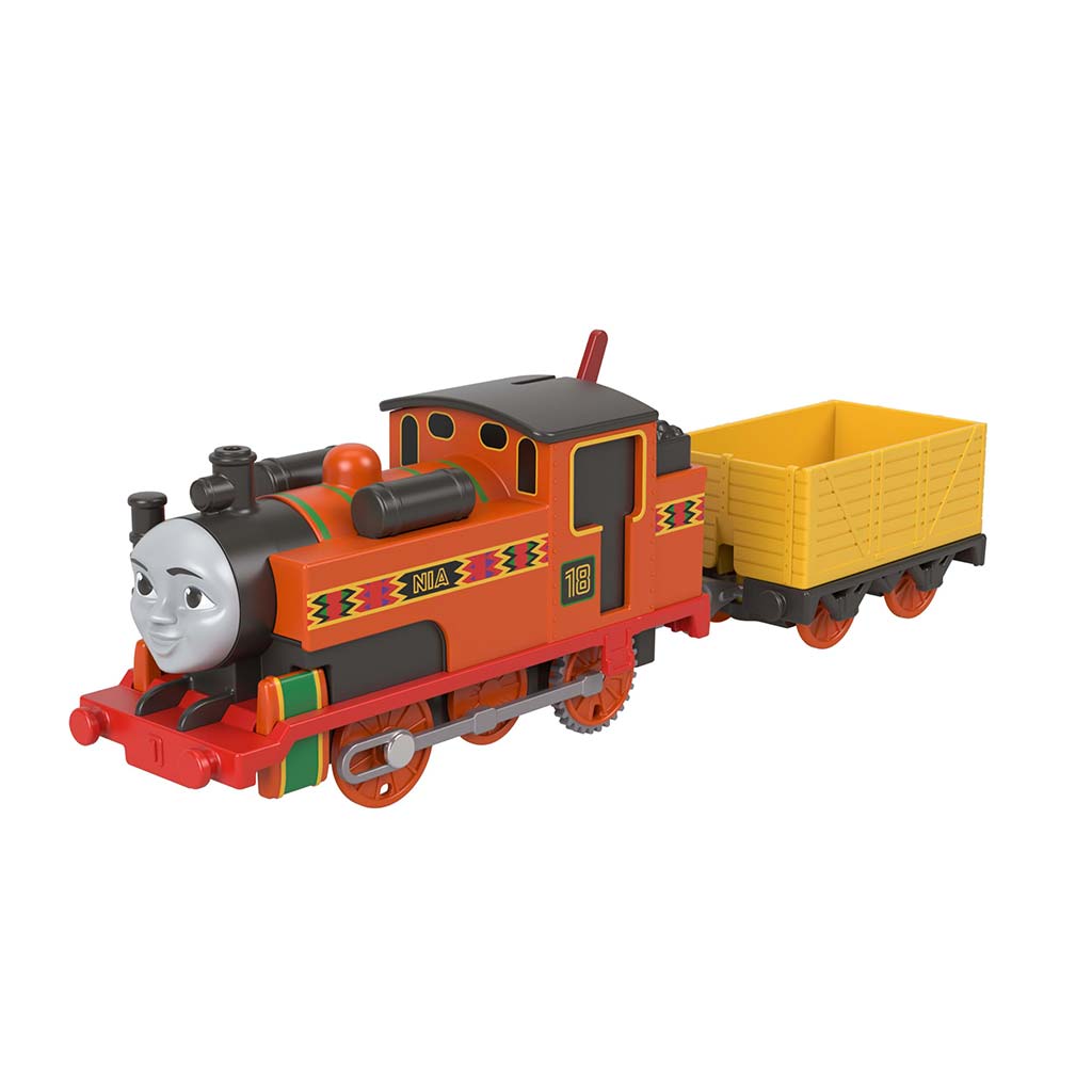 Fisher-Price: Thomas a priatelia motorizovaná lokomotíva Nia - Mattel kép 2