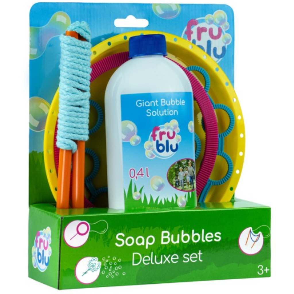 FruBlu: Delux bublifuková súprava s 0,4 l tekutiny