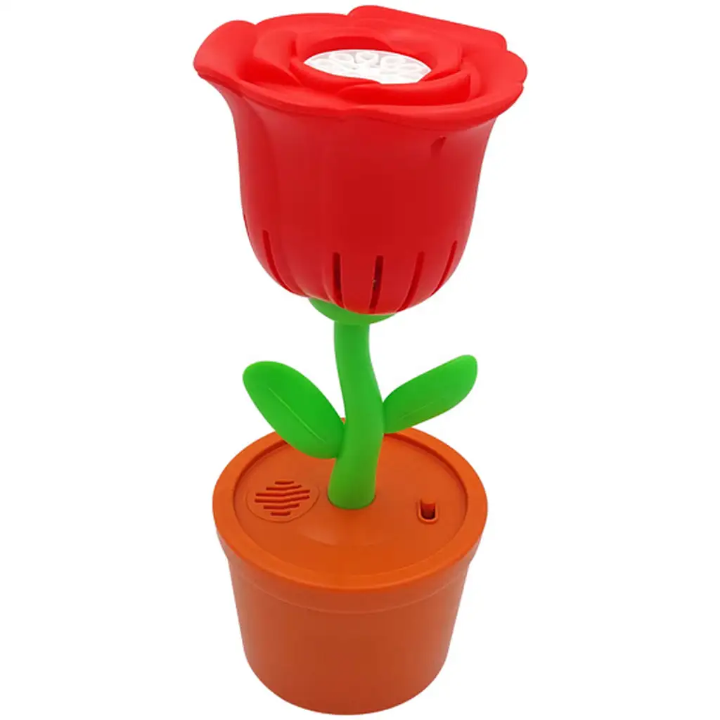 FruBlu: Svetelný bublinkovač Ruža s 2x40ml tekutinou kép 2