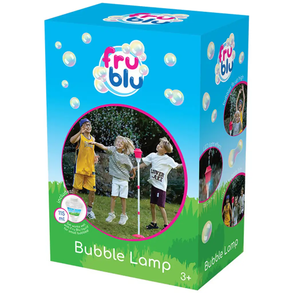 FruBlu: Záhradná lampa s bublinkovačom so svetlom a zvukom