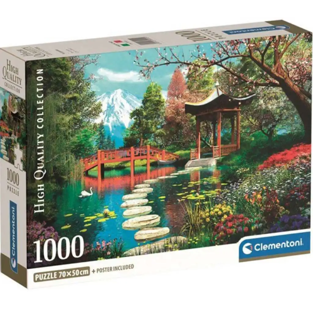Fuji garden HQC 1000db-os Compact puzzle - Clementoni kép 1