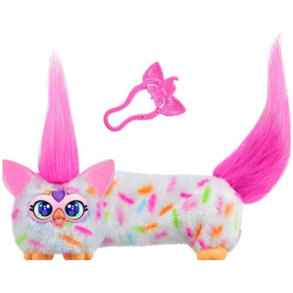 Furby: DJ Furblets Berry-Cup-Cake interaktívna plyšová figúrka - Hasbro kép 2