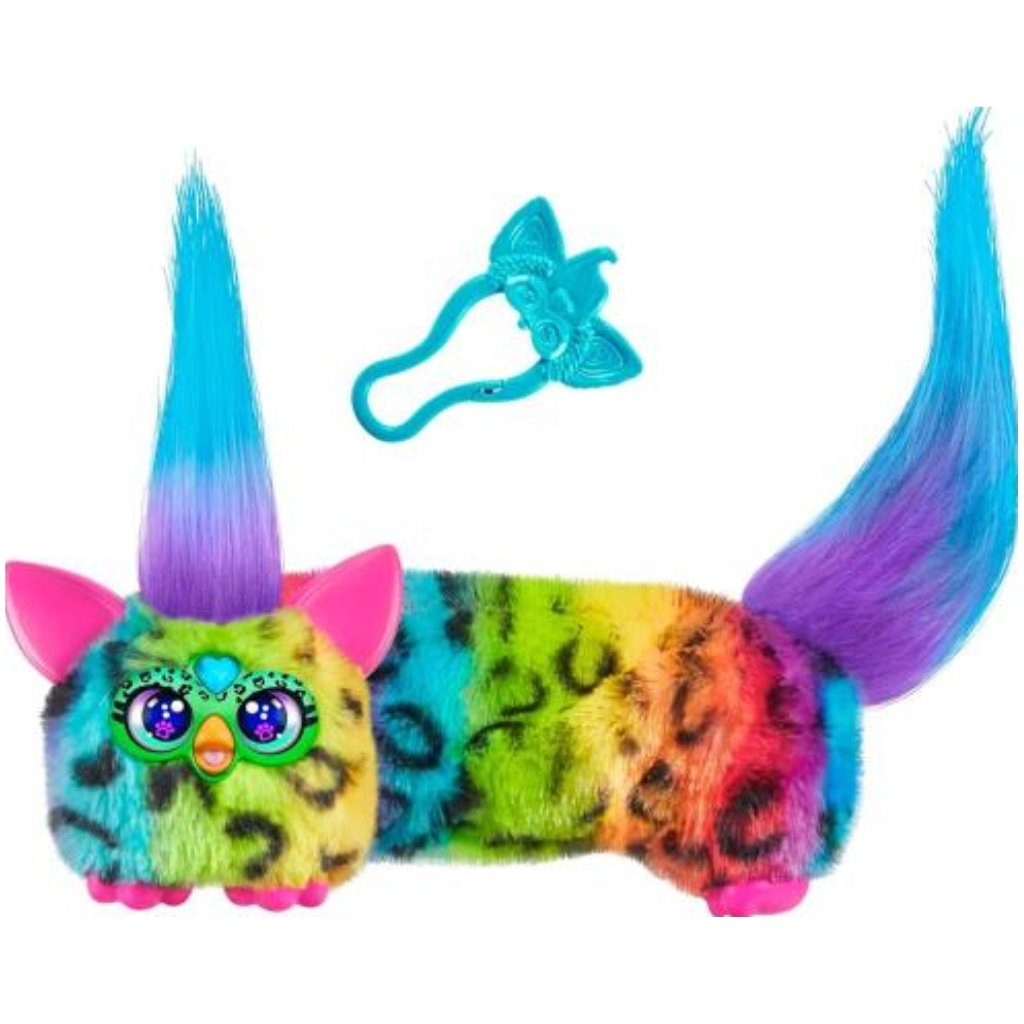 Furby: DJ Furblets Rain-Bow-Kat interaktívna plyšová figúrka - Hasbro kép 2