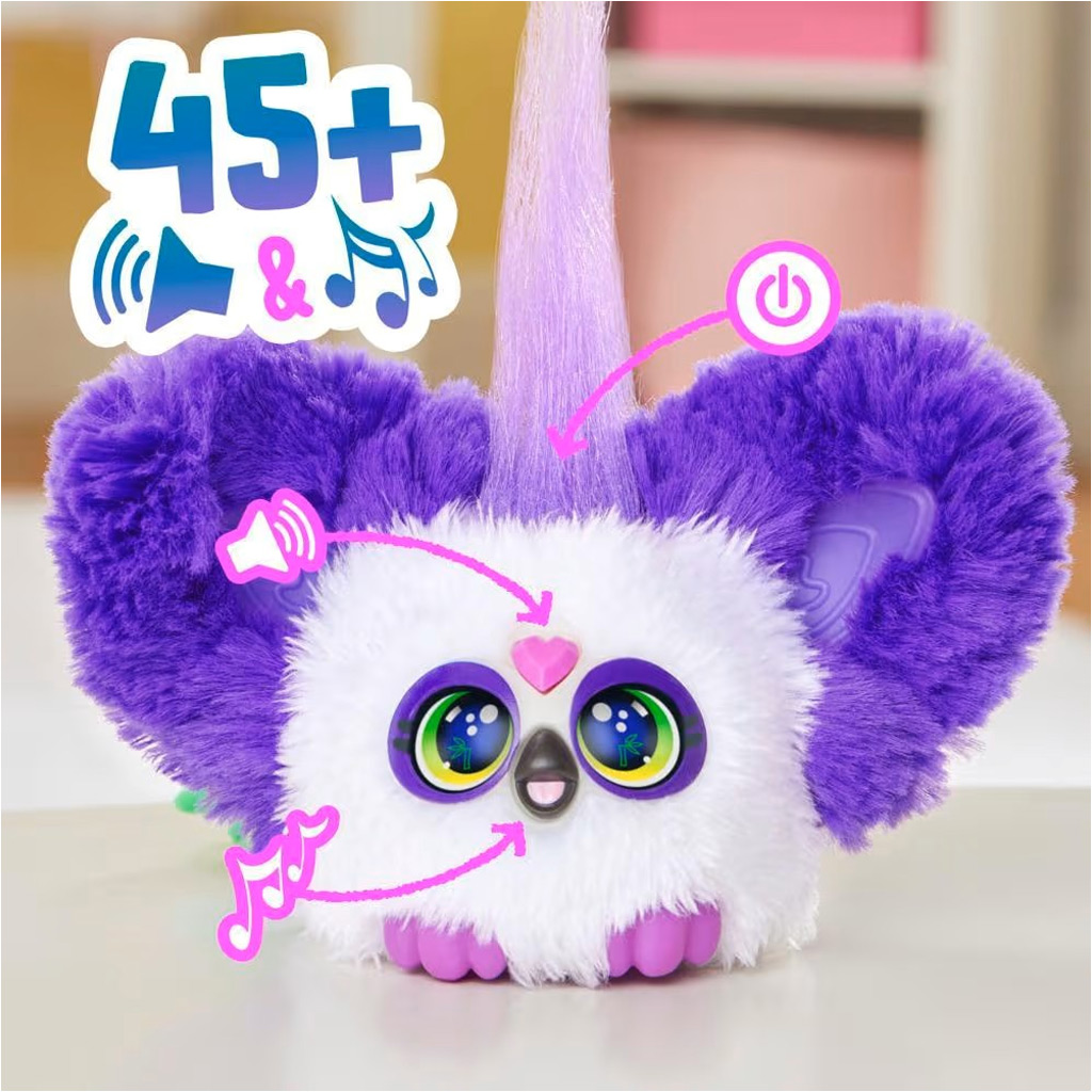 Furby: Furblets Bam-Boo interaktívny plyšový figúrka - Hasbro kép 3