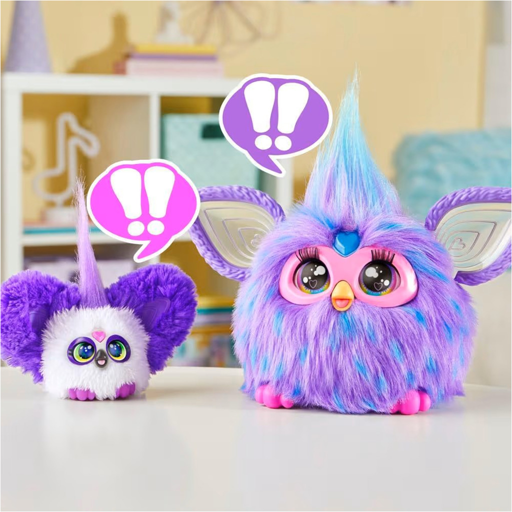Furby: Furblets Bam-Boo interaktívny plyšový figúrka - Hasbro kép 4