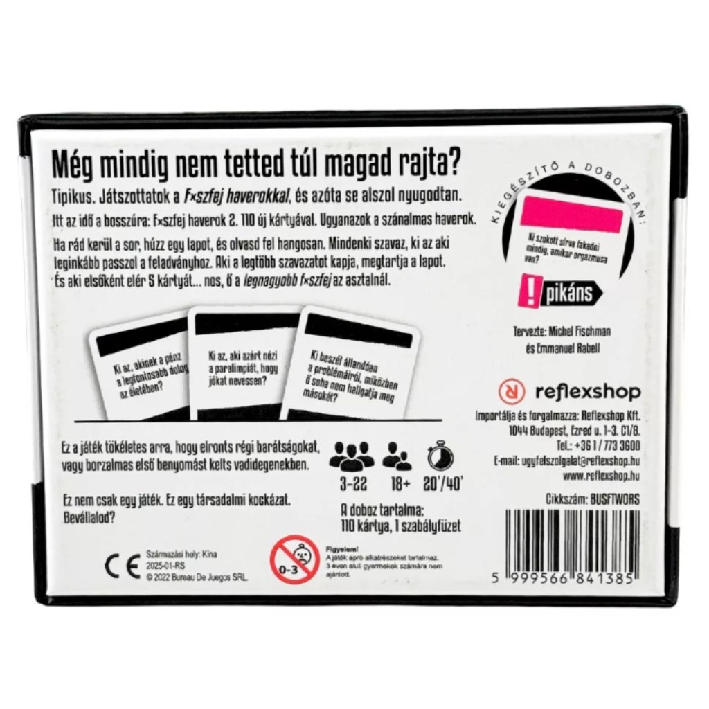 Fxszfej kamaráti 2 spoločenská hra kép 3