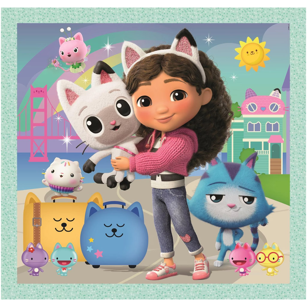 Gabi domček pre bábiky 3×48-dielne Super Color puzzle - Clementoni kép 2