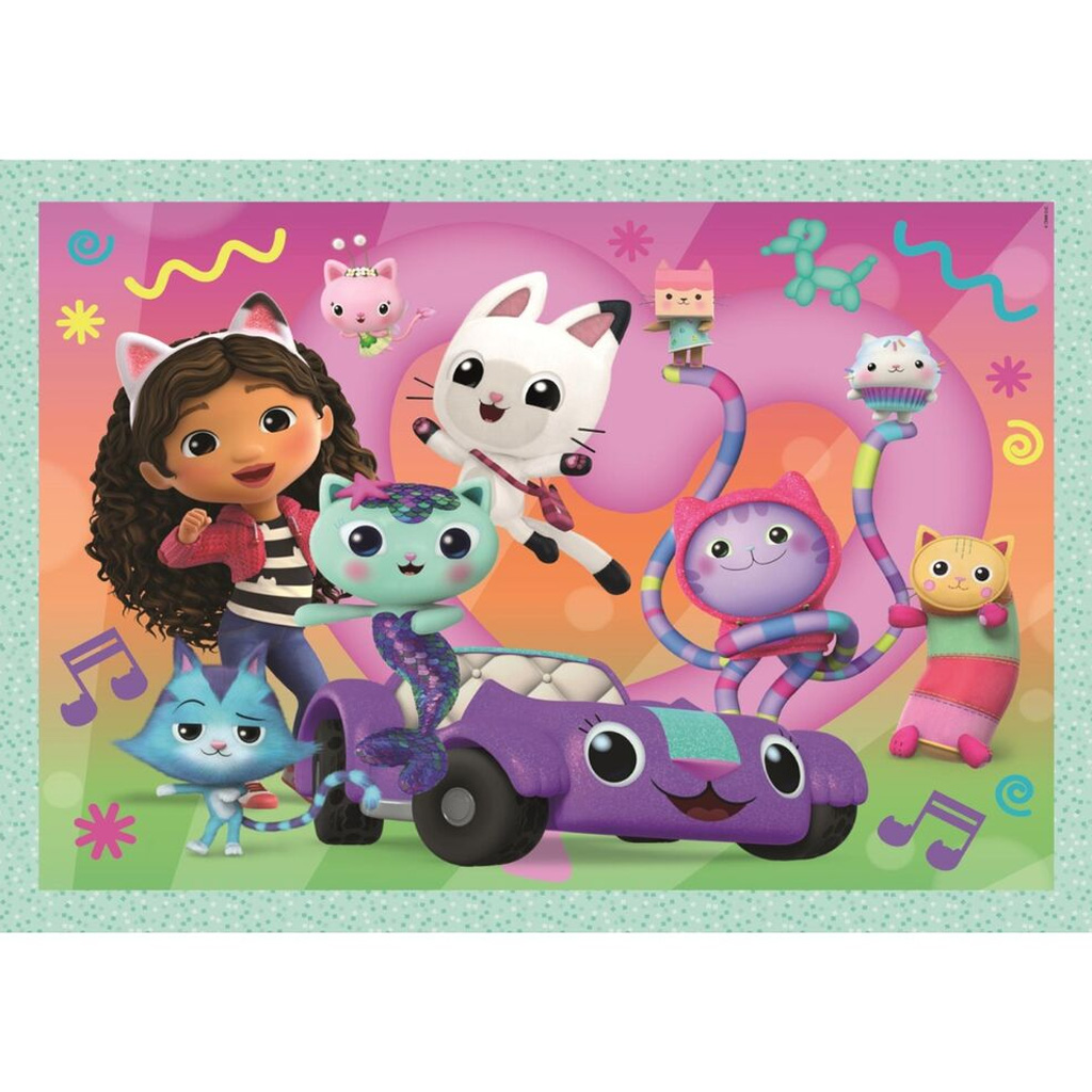 Gabi domček pre bábiky 4 v 1 Supercolor puzzle - Clementoni kép 3