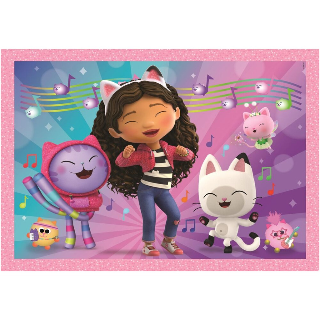 Gabi domček pre bábiky 4 v 1 Supercolor puzzle - Clementoni kép 4