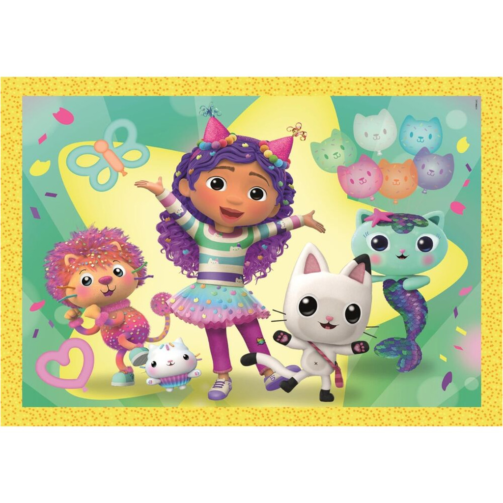 Gabi domček pre bábiky 4 v 1 Supercolor puzzle - Clementoni kép 5