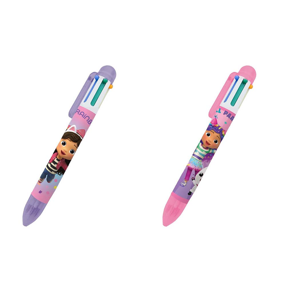 Luna: Gabi bábikový domček, guľôčkové pero so 6 farbami, rôzne druhy, 1 ks kép 2