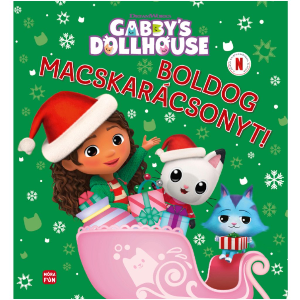 Gabikin domček pre bábiky – Veselé Mačkavianoce! rozprávková kniha