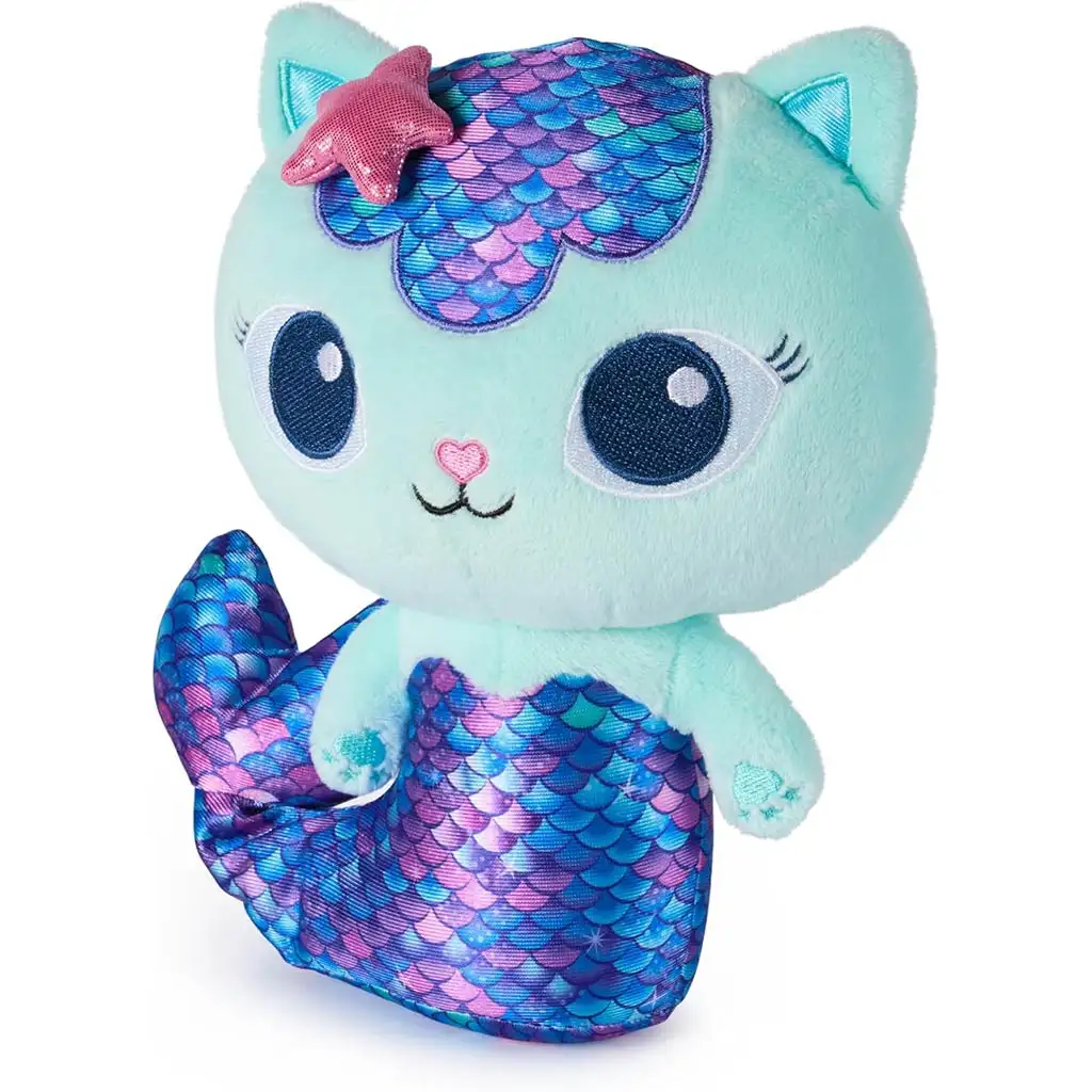 Gabiho domček pre bábiky: Deluxe plyšová morská mačka - Spin Master kép 2