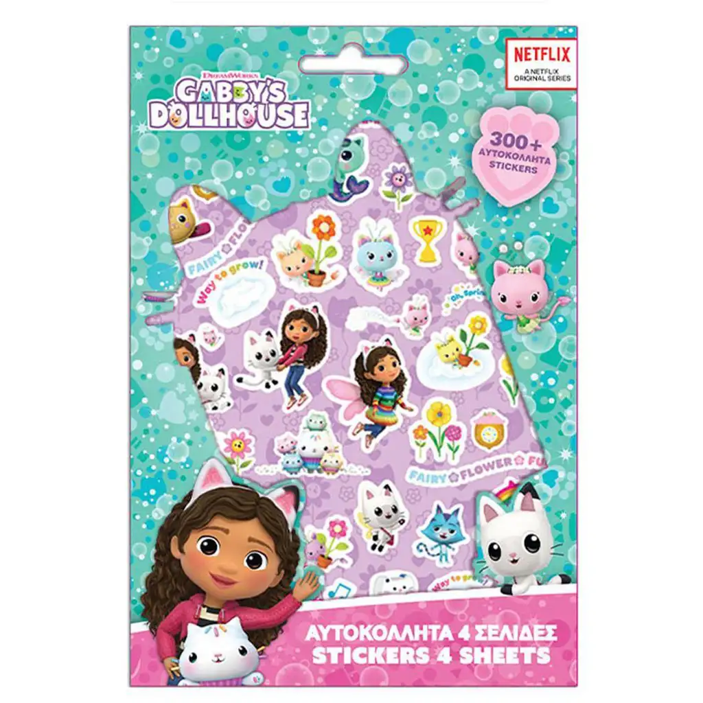 Luna: Gabi bábikový domček sada nálepiek 300 ks