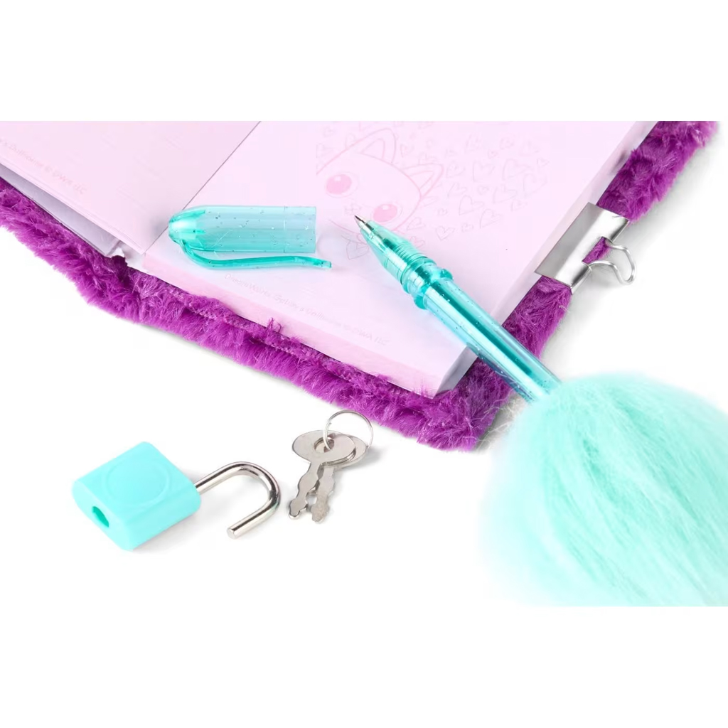 Canenco: Gabikin domček pre bábiky Plyšový denník s perom kép 3