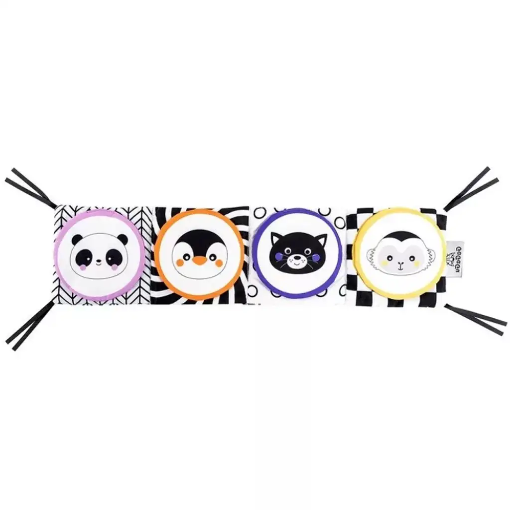 GaGaGu: Vývojová mäkká kniha s motívom tigra kép 2