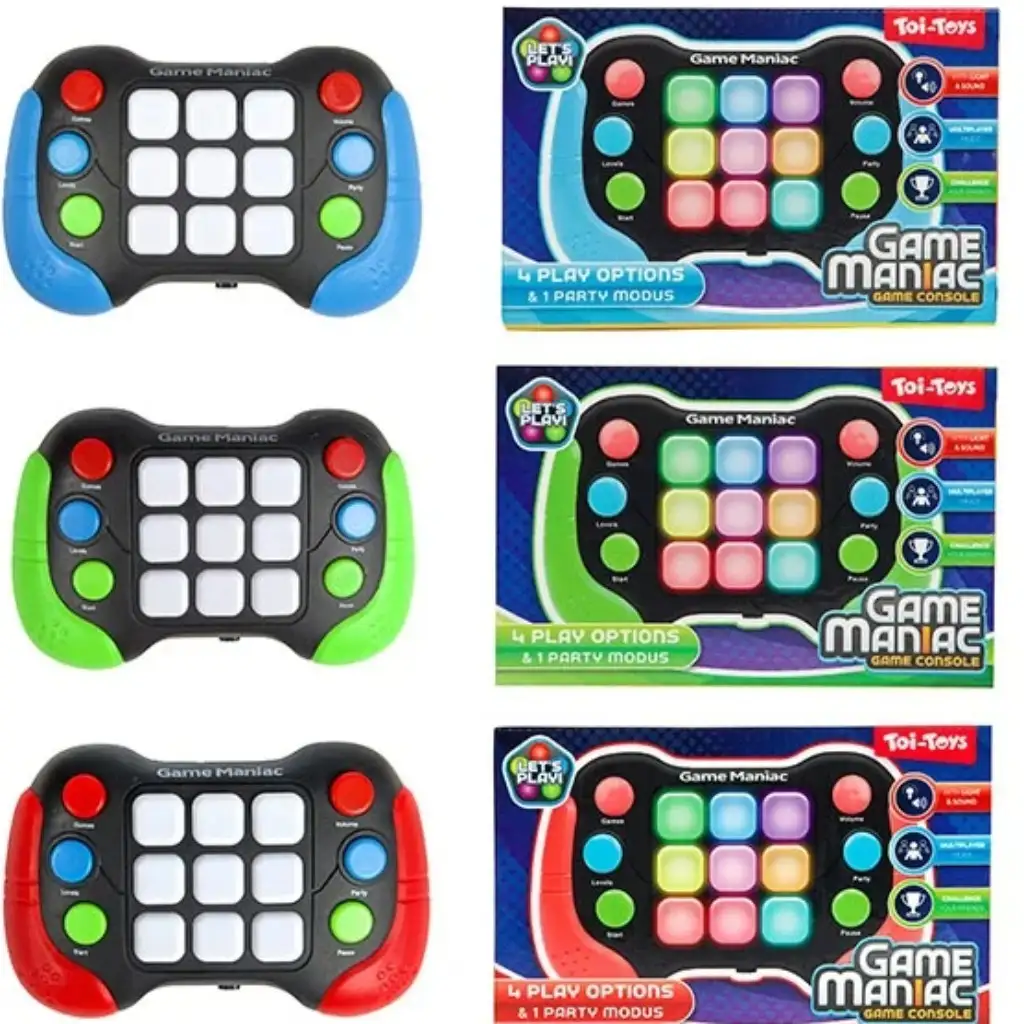 Game Maniac: 4 v 1 elektronická herná konzola kép 2