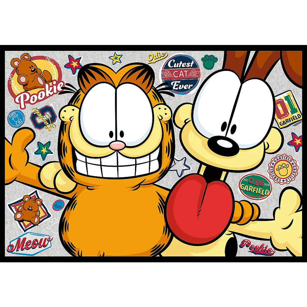Dobrodružstvá Garfielda 4x250-dielne puzzle - Trefl kép 3