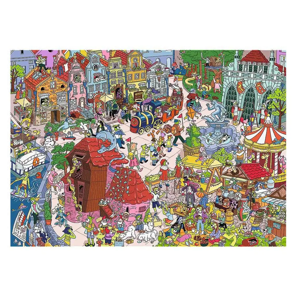 Spy Guy 500-dieliková puzzle Gdansk Poľsko - Trefl kép 2